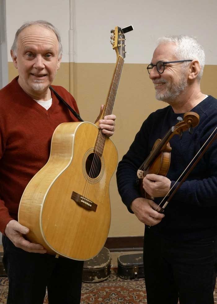 Bernhard Steiner och Mats Fredriksson